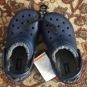 Brand new fleece lined crocs!